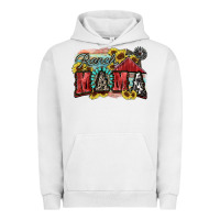 Pigment Lunar Rock Ranch mama Motthaer's Day Urban Hoodie - FaDigitalArtStudio