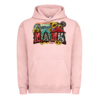 Pigment Salmon Ranch mama Motthaer's Day Urban Hoodie - FaDigitalArtStudio