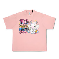 Salmon 100 magical days of school Urban Heavy Tee - MaliasSmallBusiness