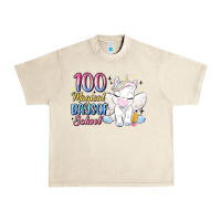 Sandshell 100 magical days of school Urban Heavy Tee - MaliasSmallBusiness