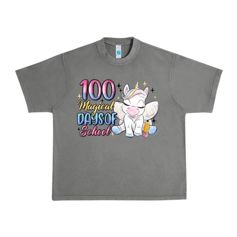 100 Magical Days Of School Urban Heavy Tee by MaliasSmallBusiness | Teevron