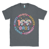 Charcoal Heather 100 days of school Classic Tee - MaliasSmallBusiness