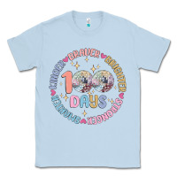 Dusty Blue 100 days of school Classic Tee - MaliasSmallBusiness