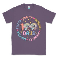 Lavender 100 days of school Classic Tee - MaliasSmallBusiness