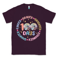 Plum 100 days of school Classic Tee - MaliasSmallBusiness