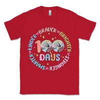 Red 100 days of school Classic Tee - MaliasSmallBusiness