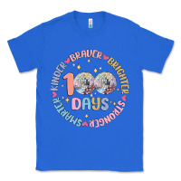 True Royal 100 days of school Classic Tee - MaliasSmallBusiness