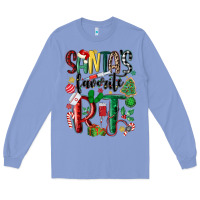 Colony Blue santas favorite rt nurse Long Sleeve Tee - MaliasSmallBusiness