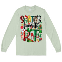 Matcha santas favorite rt nurse Long Sleeve Tee - MaliasSmallBusiness