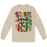 Mushroom santas favorite rt nurse Long Sleeve Tee - MaliasSmallBusiness