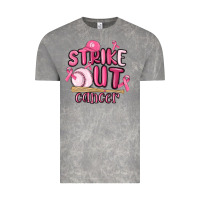 Cloud Rock strike out cancer baseball Vintage Tee - MaliasSmallBusiness