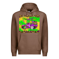 Chestnut mardi gras gnome truck Premium Hoodie - JahusDesignShop