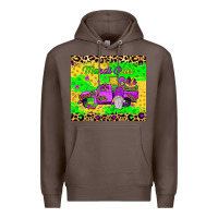 Mardi Gras Gnome Truck Premium Hoodie | Teevron