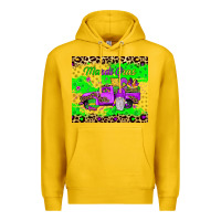 Lemon mardi gras gnome truck Premium Hoodie - JahusDesignShop