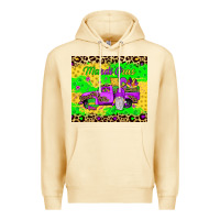 Pina Colada mardi gras gnome truck Premium Hoodie - JahusDesignShop
