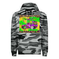 Slate Camo mardi gras gnome truck Premium Hoodie - JahusDesignShop