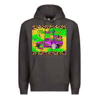 Smoke mardi gras gnome truck Premium Hoodie - JahusDesignShop