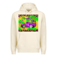 Tofu mardi gras gnome truck Premium Hoodie - JahusDesignShop