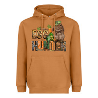 Meerkat Egg hunter with rabbit Easter Day Heavyweight Hoodie - HowdyJamesFarm
