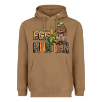 Toasted Coconut Egg hunter with rabbit Easter Day Heavyweight Hoodie - HowdyJamesFarm