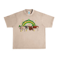 French Oak cow st patrick days Urban Heavy Tee - MaliasSmallBusiness