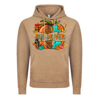 Vintage Coffee bus driver pumpkin Vintage Hoodie - NancyCooperArtShop