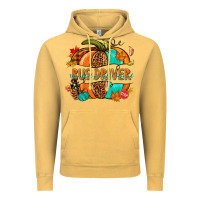 Vintage Mustard bus driver pumpkin Vintage Hoodie - NancyCooperArtShop