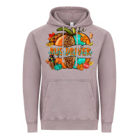 Vintage Zinc bus driver pumpkin Vintage Hoodie - NancyCooperArtShop