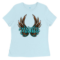 Baby Blue Southern Mama Ladies Tee - JahusDesignShop