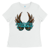 White Southern Mama Ladies Tee - JahusDesignShop