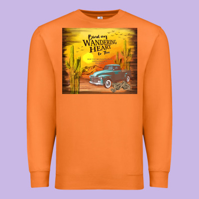 Bind My Wandering Heart To Thee Premium Sweatshirt Designed By Tumblerdesignbyshophia