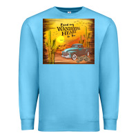 Ocean Blue bind my wandering heart to thee Premium Sweatshirt - TumblerDesignByShophia