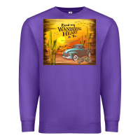 Purple bind my wandering heart to thee Premium Sweatshirt - TumblerDesignByShophia