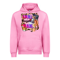 Fuchsia Pink Small business mama Mother's Day Urban Hoodie - FaDigitalArtStudio