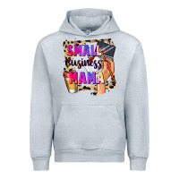 Heather Grey Small business mama Mother's Day Urban Hoodie - FaDigitalArtStudio