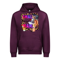 Mauve Wine Small business mama Mother's Day Urban Hoodie - FaDigitalArtStudio