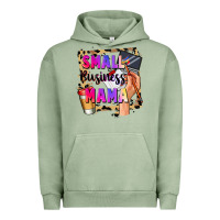 Pigment Oil Green Small business mama Mother's Day Urban Hoodie - FaDigitalArtStudio