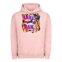 Pigment Salmon Small business mama Mother's Day Urban Hoodie - FaDigitalArtStudio