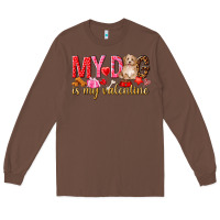 Chestnut my dog is my valentine Long Sleeve Tee - NancyCooperArtShop