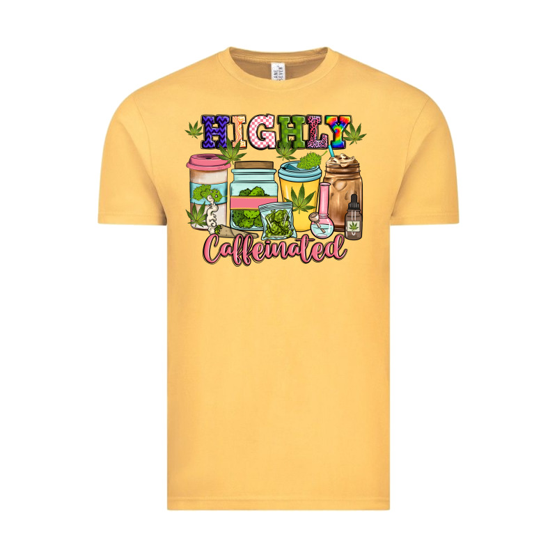 Highly Caffeinated Vintage Tee by JahusDesignShop | Teevron