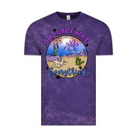 Cloud Purple salt water heals everything Vintage Tee - MaliasSmallBusiness
