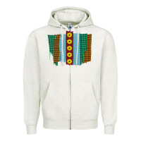Oatmeal Heather Western Sunflower Farm Life Brush Strokes Zipper Hoodie - Bettercallsaul
