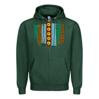 Sports Green Western Sunflower Farm Life Brush Strokes Zipper Hoodie - Bettercallsaul