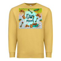 Antique Gold dog mom Premium Sweatshirt - TumblerDesignByShophia