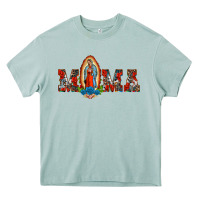 Arona mama our lady of guadalupe Heavy Core Tee - BarkalooDesign