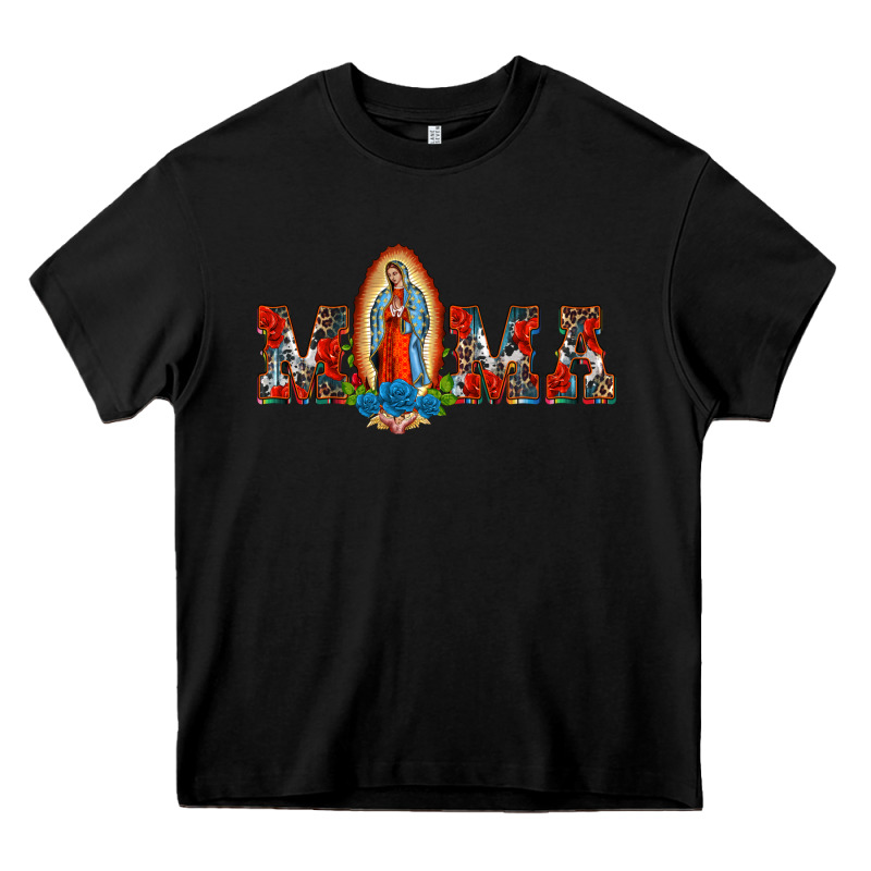Mama Our Lady Of Guadalupe Heavy Core Tee by BarkalooDesign | Teevron