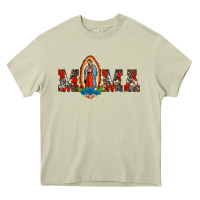Mossy mama our lady of guadalupe Heavy Core Tee - BarkalooDesign