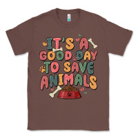 Chestnut it's a good day to save animals Classic Tee - MaliasSmallBusiness