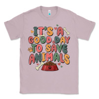 Lilac it's a good day to save animals Classic Tee - MaliasSmallBusiness