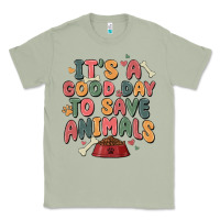 Matcha it's a good day to save animals Classic Tee - MaliasSmallBusiness